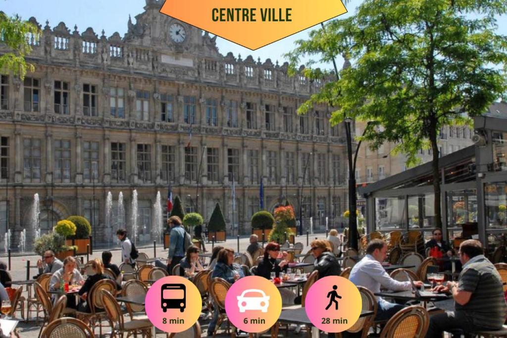 Ideal Pro & Couple - 2 Theme Boho Chic Rdc & Dandy 1er Etage - Quartier Calme - Jardin - Wifi Hd - Smart Tv - Parking Gratuit - Proche Centre & Transports - Ask Appartement